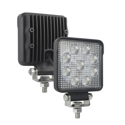 vagens 13,5 do diodo emissor de luz da inundação do quadrado de 3850lm W IP69K impermeáveis para o carrinho de golfe