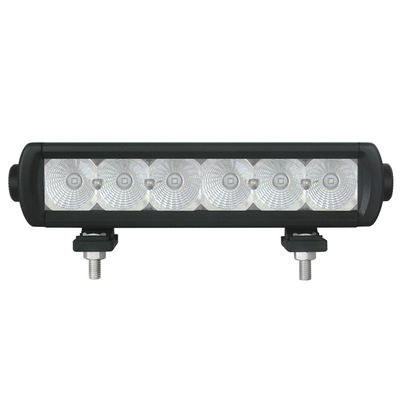 1 saída magro da polegada 1620lm da barra clara 18w 9 do diodo emissor de luz da fileira do PCS 6000K única