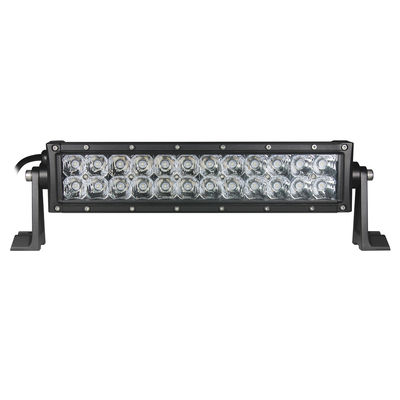 Conduzir a fileira dobro do feixe conduziu a lâmpada impermeável leve do CE da luz OSRAM do carro da barra 72W IP67