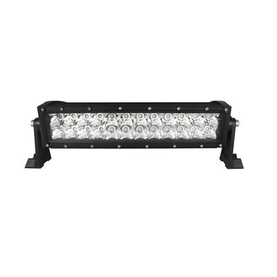 A fileira dobro branca do diodo emissor de luz 72W IP67 6000k de RoHS OSRAM do CE conduziu a barra clara para SUV ATV