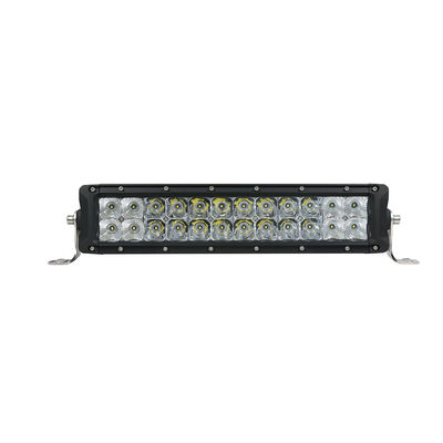 barra clara IP69K do diodo emissor de luz da fileira dupla de 72W 6000K Off Road impermeável