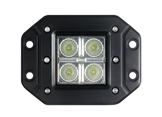 O feixe do ponto do CE ATV UTV 12W conduziu a montagem do resplendor das luzes à prova de choque