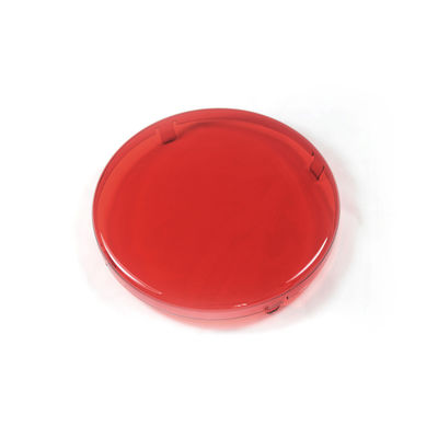 Campista 32.4mm policarbonato claro redondo da lente do diodo emissor de luz da tampa de 7 polegadas