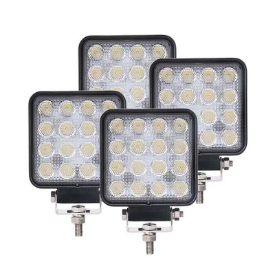 Vagem 6000K da inundação do ponto do diodo emissor de luz de Bridgelux que conduz para o trator fora de estrada ATV 4pcs