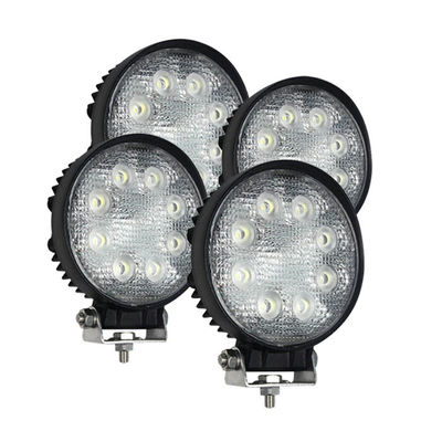 1920lm 90° 24 luzes de inundação do círculo do diodo emissor de luz do watt para veículos industriais