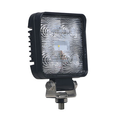luzes de inundação 9 W do diodo emissor de luz do quadrado 10-30V preto R23 R10 à prova de choque