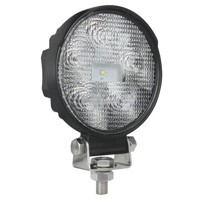 luzes de inundação R10 do trabalho do diodo emissor de luz do preto de 5700K 9W para o trator