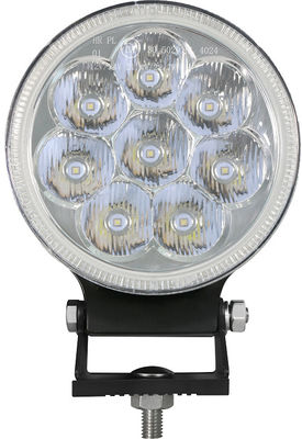 E50 R10 ATV luzes de condução conduzidas círculo 24W Offroad de 5 polegadas impermeáveis