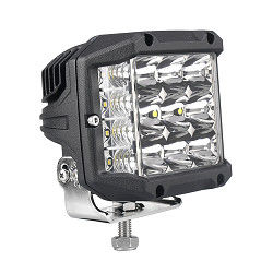 CE lateral RoHS de Amber Strobe IP67 das vagens do diodo emissor de luz do atirador de 50W 6000K auto