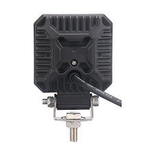 Luzes de abrigo plásticas conduzidas 25w da vagem da luz de inundação do trabalho de L86mm 516lm para caminhões