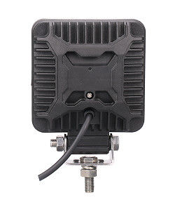 Luzes de inundação puras Offroad 12V do trabalho do diodo emissor de luz do quadrado 9W branco impermeáveis
