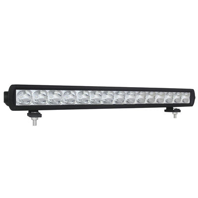 Polegada magro 45W IP69K da barra clara 20 do diodo emissor de luz da fileira do feixe de ponto de UTV única com suportes