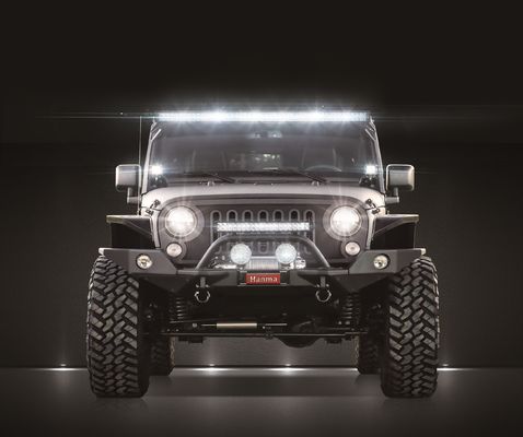 iluminação de condução dobro curvada clara de CREE Led Light Bar Offroad da fileira da prova da água 180W
