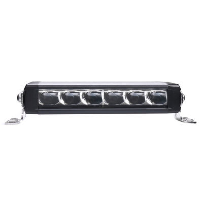 OEM magro do ODM de choque da barra de luz 6pcs*3w do diodo emissor de luz da fileira do veículo 45mm único Osram anti