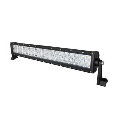 22 a fileira dupla da estrada da polegada 40pcs*3w Cree Off conduziu a inundação do ponto da barra clara combinado para o caminhão do carro