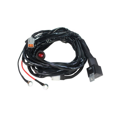 20cm 14AWG trabalham o interruptor automotivo leve do relé do fusível do chicote de fios CSA do fio