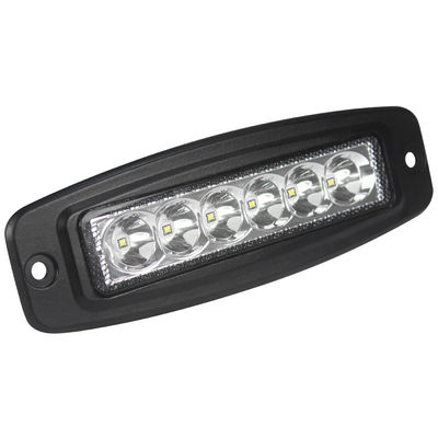 IP69K ATV 6 avançam a alta intensidade ultra magro 6pcs*3w OSRAM da barra do diodo emissor de luz