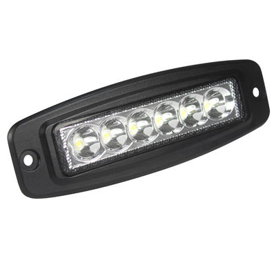 barra conduzida ultra magro de 6000K IP67 barra de luz Off Road do diodo emissor de luz de 6 polegadas SUV ATV