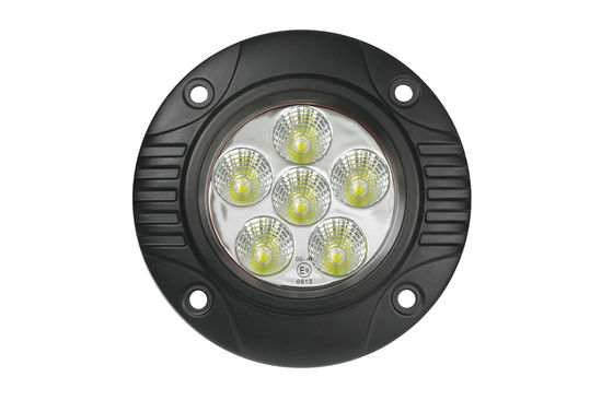 Ponto de 3 polegadas em volta do trator Offroad das luzes 3W IP67 SUV do diodo emissor de luz