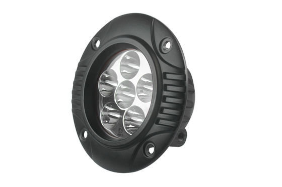 Ponto de 3 polegadas em volta do trator Offroad das luzes 3W IP67 SUV do diodo emissor de luz