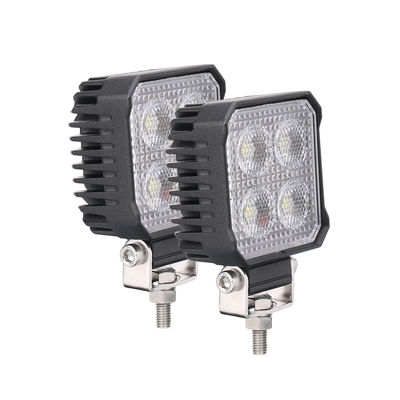 O diodo emissor de luz da inundação de OSRAM trabalha o lúmen que alto claro o quadrado de 3 polegadas conduziu as luzes Offroad IP67