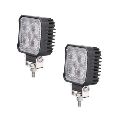 O diodo emissor de luz da inundação de OSRAM trabalha o lúmen que alto claro o quadrado de 3 polegadas conduziu as luzes Offroad IP67