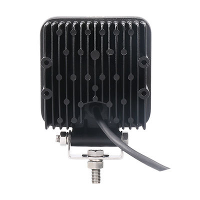O diodo emissor de luz do feixe de ponto de IP69K 48W ilumina a lâmpada do trabalho de Off Road do quadrado preto