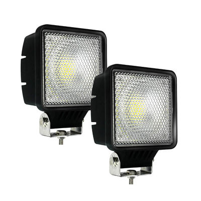 Luzes de inundação do trabalho do diodo emissor de luz de Off Road com bloco 2Pcs do suporte
