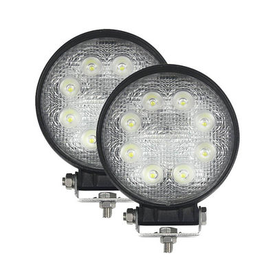 O diodo emissor de luz da inundação de 2PCS 24W trabalha a lâmpada de condução leve UTV ATV